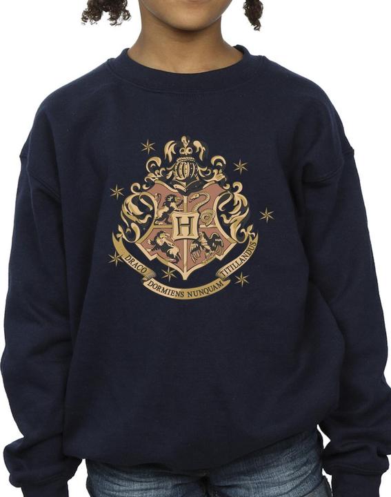 Immagine prodotto Gold Hogwart Crest Felpa Ragazze (152, 158)