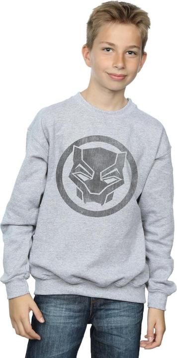 Immagine prodotto Black Panther Distressed Icon Felpa Ragazzi (140, 146)