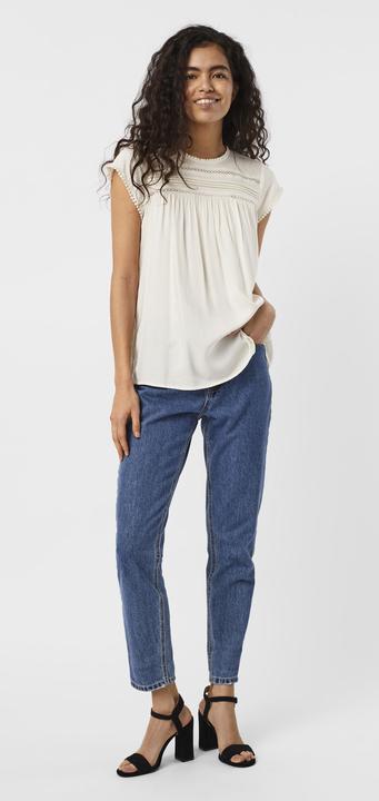 Produktbild Vero Moda Spitze Oberteil mit kurzen Ärmeln (XL)