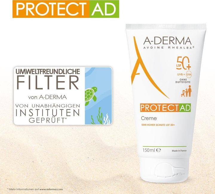 Immagine prodotto A-Derma Crema Protect AD SPF 50+, 150 ml Crema (Crema solare, SPF 50+, 150 ml)
