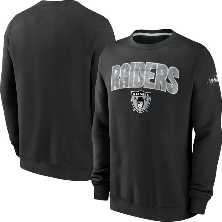 Actual product image Nike Las Vegas Raiders Rewind Club Crew Fleece XL (XL)