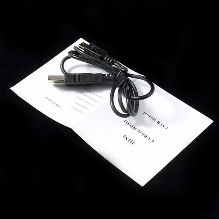 Produktbild Apfelkiste Mini Cinch RCA CVBS AV auf HDMI 1080P Konverter Adapter für TV, PC, PS3, DVD (Kamera Konverter)