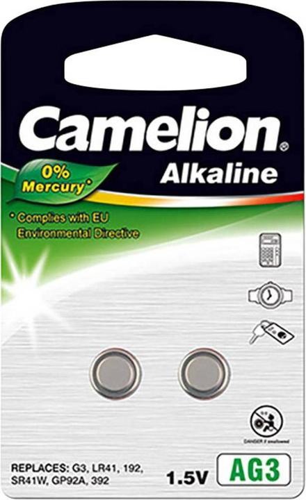 Actual product image Camelion Alkaline (2 pcs., LR41, 41 mAh)