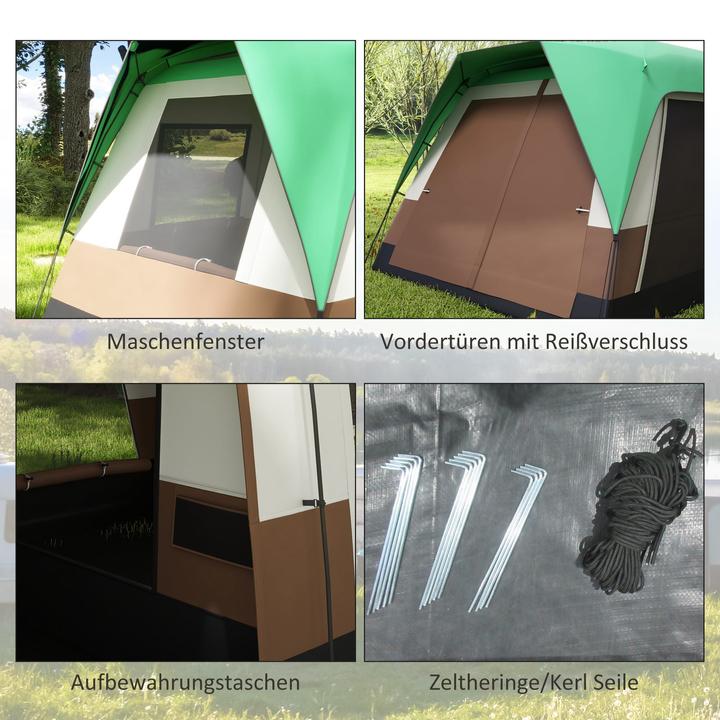 Produktbild Jamb Gruppenzelt (14.50 kg, 8 Personen)