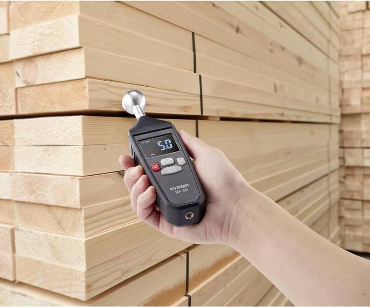 Productafbeelding Voltcraft MF-80 Materiaalvochtmeter Meetbereik bouwvocht (bereik) 0 tot 100,0% Meetbereik