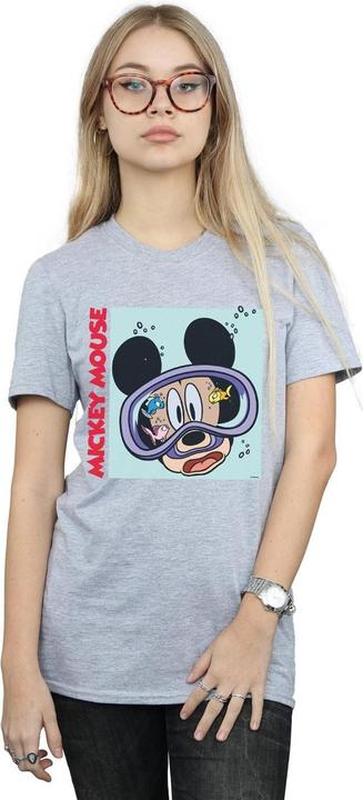 Immagine prodotto Disney Mickey Mouse Under Water Maglietta Ampia Donna (L)