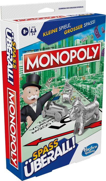 Actual product image Hasbro Gaming Monopoly Compact (German)