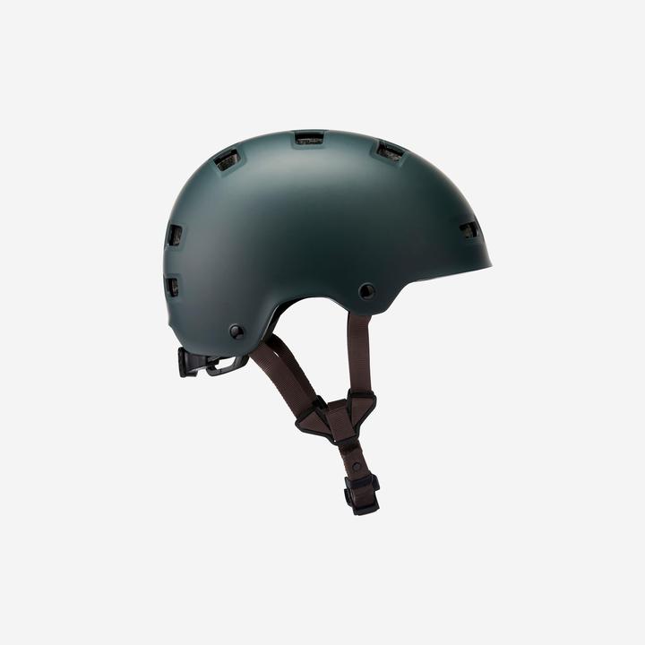Oxelo Skaterhelm Inliner Skateboard Scooter - MF540 grün (55 - 59 cm)