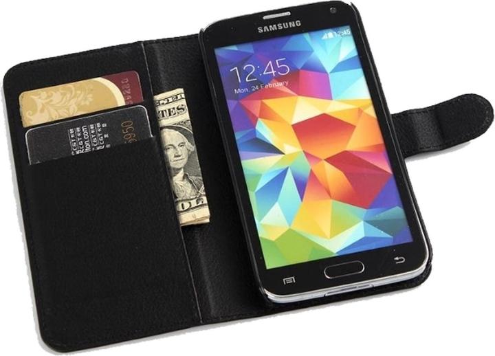 Actual product image Screenguard Samsung Galaxy S5 Leather Guard Leather Case (Samsung Galaxy S5)