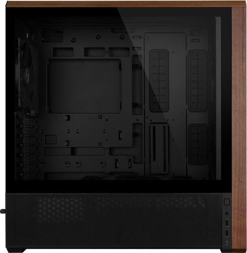 Actual product image Lian-Li Lancool 217 PC-Gehäuse, Midi-Tower, ATX, Tempered Glass - schwarz (ATX, SSI EEB, E-ATX, mATX, Mini-ITX)