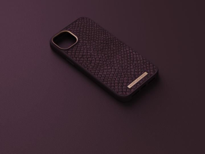 Actual product image Njord Salm.Leather Magsafe Case (Apple iPhone 14 Plus)