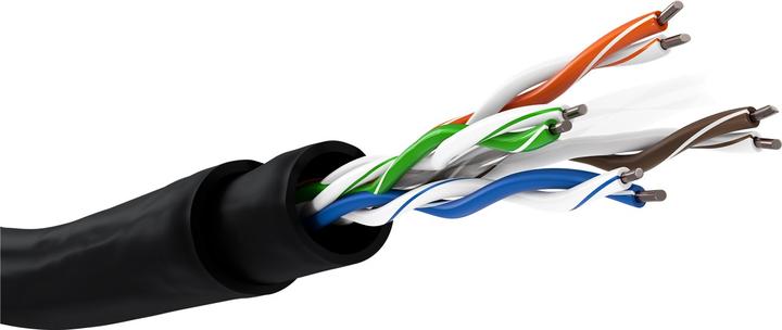 Actual product image Goobay Network cable set (U/UTP, CAT6, 100 m)