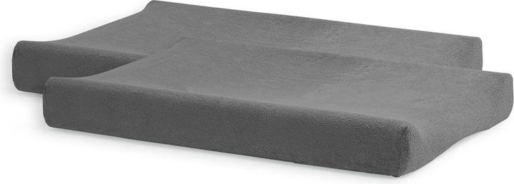 Image du produit Jollein Taie d'oreiller pour langer Lot de 2 Terry Storm Grey 50 x 70 cm (50 x 70 cm)