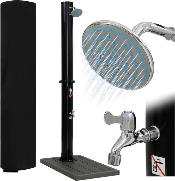 Stilista Solardusche + Bodenelement