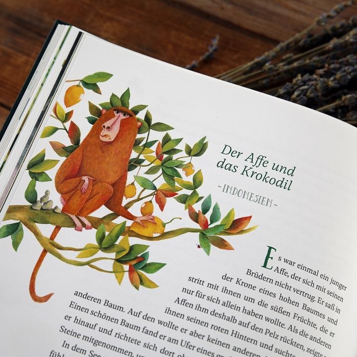 Actual product image Kindermärchen aus aller Welt (German, Antje Subey-Cramer, Jasmin Schäfer, 2024)