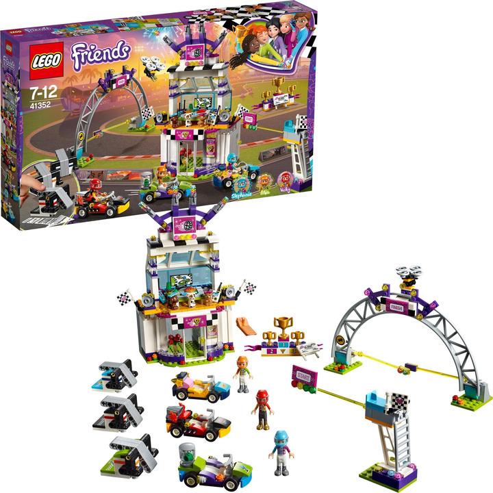 Actual product image LEGO The big race (41352, LEGO Friends)