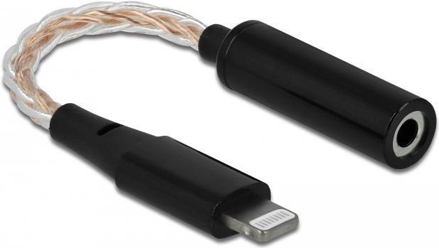 Produktbild Delock Lightning auf Kopfhörerstecker Adapter (Klinkenadapter)