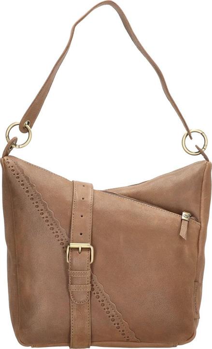 Produktbild Micmacbags Hide & Stitches Marrakech Umhängetasche - Taupe - 100% Leder