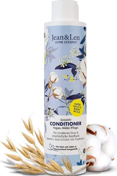 Image du produit Jean & Len Après-shampooing, lait d'avoine et coton, 300 ml (300 ml)