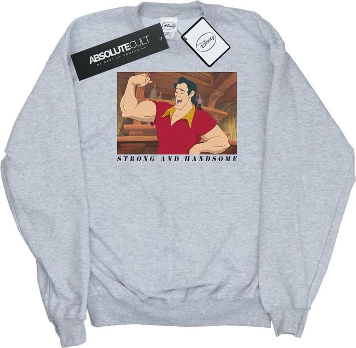 Actual product image Disney Mens Beauty And The Beast Handsome Brute Sweatshirt (XXL)