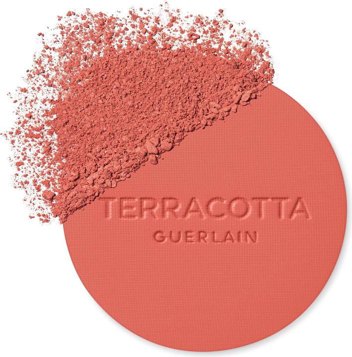 Actual product image Guerlain Terracotta 24 Blush Powder 05 (05 Dark Coral)