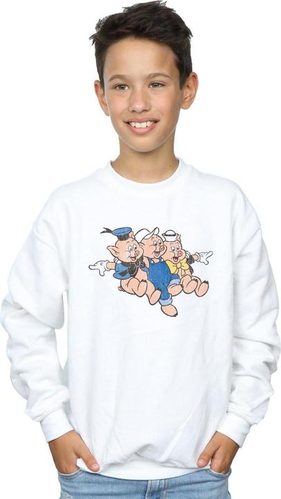 Produktbild Disney Three Little Pigs Jump Sweatshirt Jungen (140, 146)