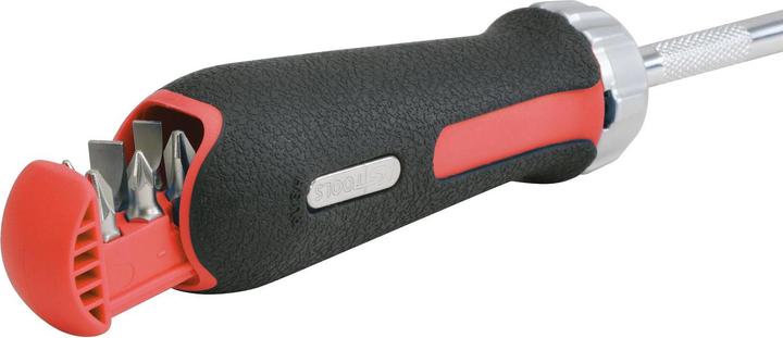 Actual product image KS Tools 1/4" Revolver Ratchet Bit Screwdriver (40 Nm)