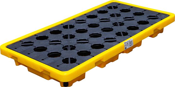 Produktbild BGS Öl-Auffangwanne mit Gitterrost für 2 x 200 l Fässer