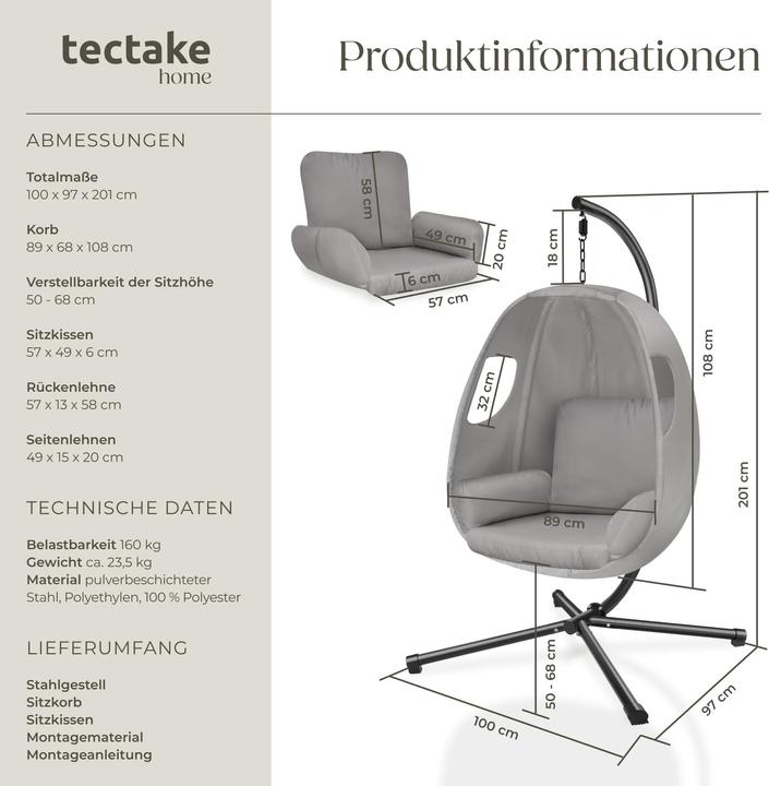 Produktbild tectake Anika (160 kg)