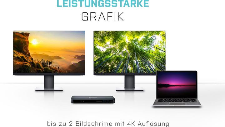 Produktbild i-tec Thunderbolt 3 Dual Dock (Thunderbolt, 5 Ports)