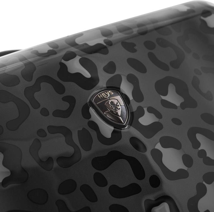 Actual product image Heys Black Camo 4-wheel suitcase set 3-piece with expansion fold (214 l, XL (from 140l))