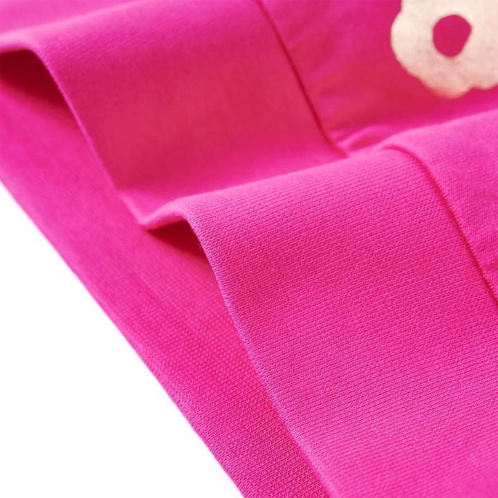 Actual product image VidaXL Children's sweatshirt dark pink 116,Material: 95 % cotton. 5 (116)