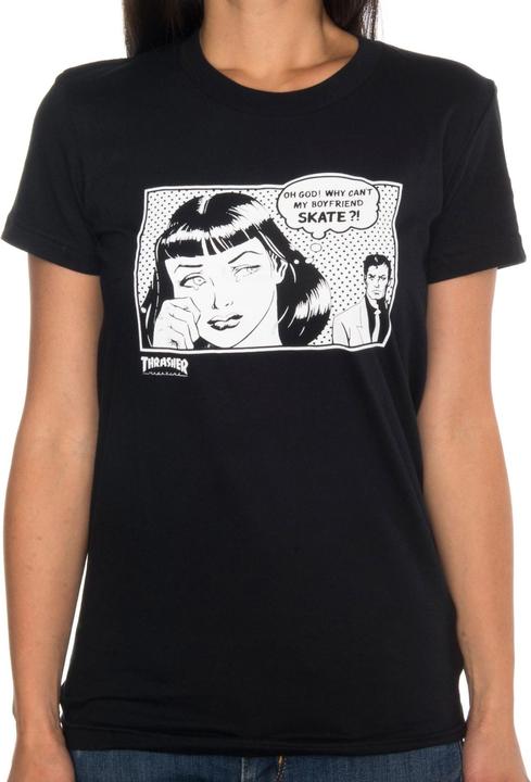 Thrasher Girl Boyfriend T-Shirt