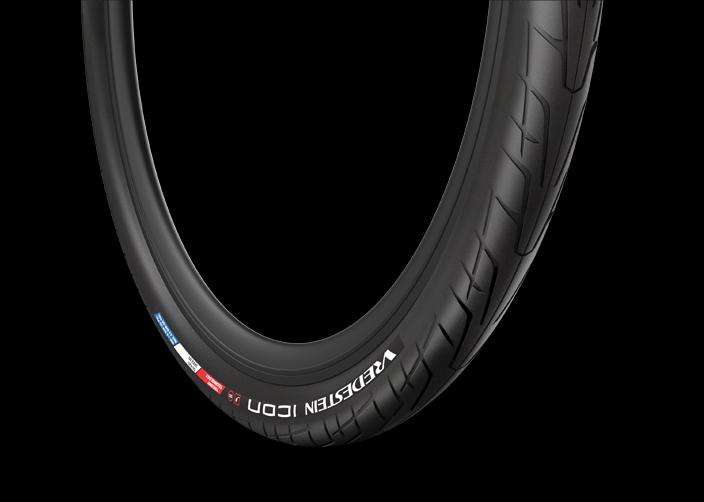 Immagine prodotto Vredestein Icon, 28", 28x2.00, ETRTO 50-622, nero/nero, TPI 55 (28 x 2.00, 50-622)