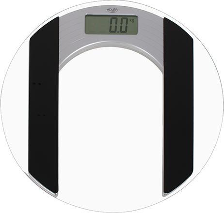 Produktbild Adler AD 8122 Personenwaage Oval, Elektronische Personenwaage (150 kg)