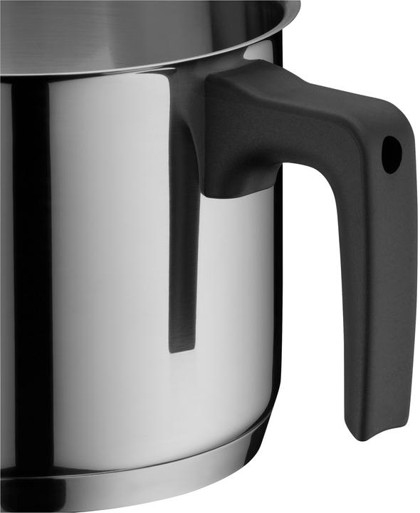 Produktbild WMF Kochtopf Milchtopf Induktion 14cm Topf klein 1,7l Kunststoffgriff Edelstahl (14 cm, Milchtopf, Edelstahl)