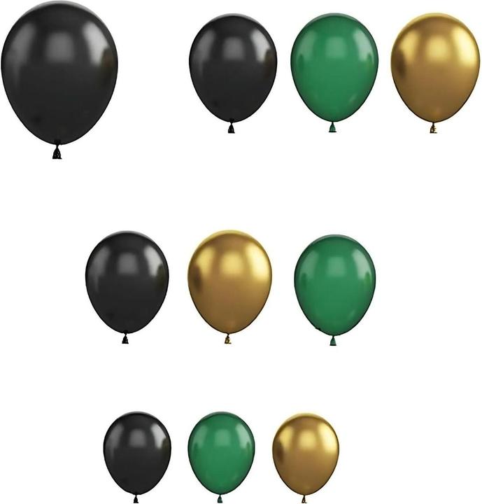 Actual product image Hermex Set of 136 balloons Balloon garland Party balloons Balloon arch Birthday balloons