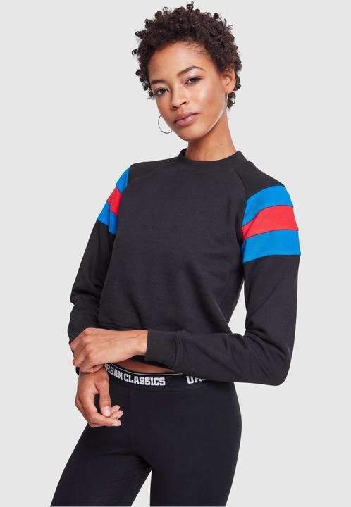 Immagine prodotto Urban Classics Girocollo con maniche a strisce da donna (L)