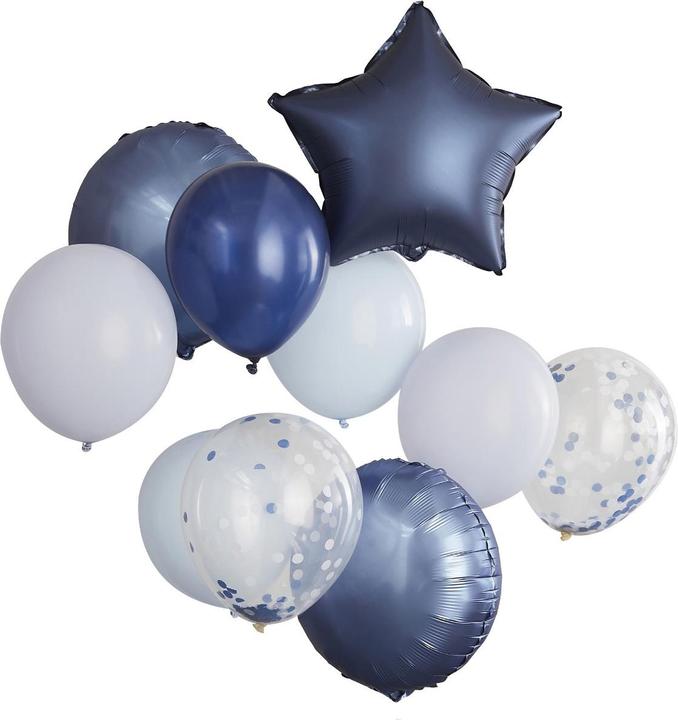Produktbild Ginger Ray Luftballons Blau sortiert (10St.)