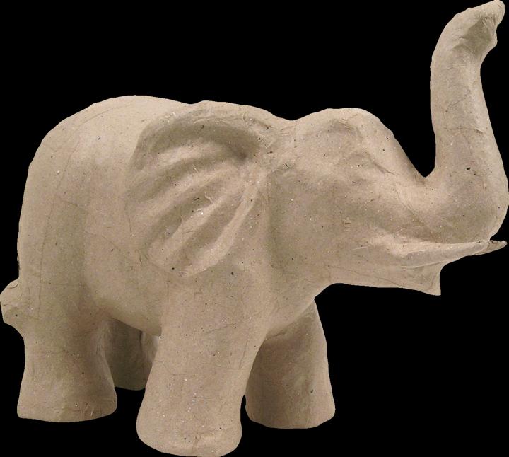 Actual product image Décopatch Cardboard figure elephant 21x17x12 cm