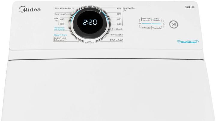 Actual product image Midea MF100T80B-13A (8 kg, Upwards)