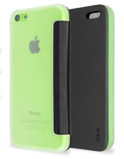 Produktbild Artwizz SmartJacket Schutzclip für iPhone 5C Schwarz/Transparent (Apple iPhone 5c)