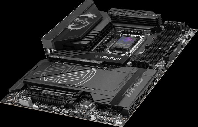 Actual product image MSI MPG Z890 CARBON WIFI (LGA 1851, Intel Z890, ATX)