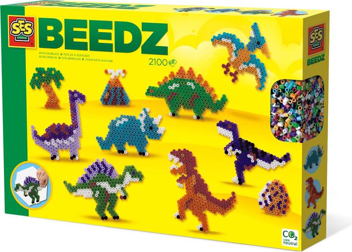 Actual product image Ses Beedz Dino World 2100 pieces