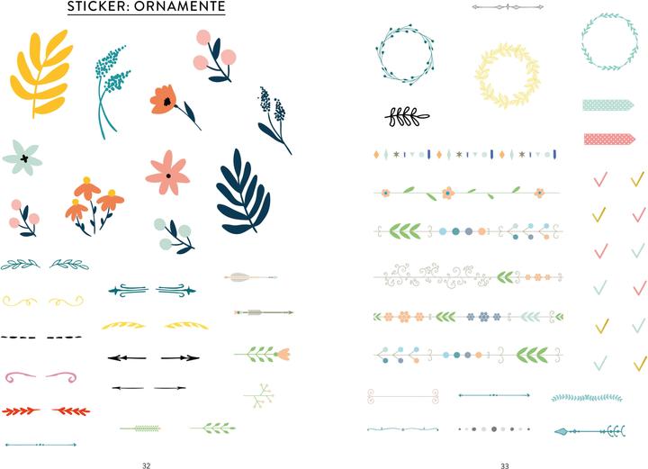 Image du produit Bullet Journal - Livre d'autocollants pour les enseignants
