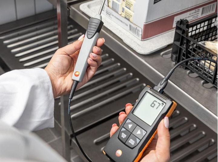 Produktbild Testo 110 Temperatur-Messgerät -200 - +800 °C Fühler-Typ NTC, Pt100