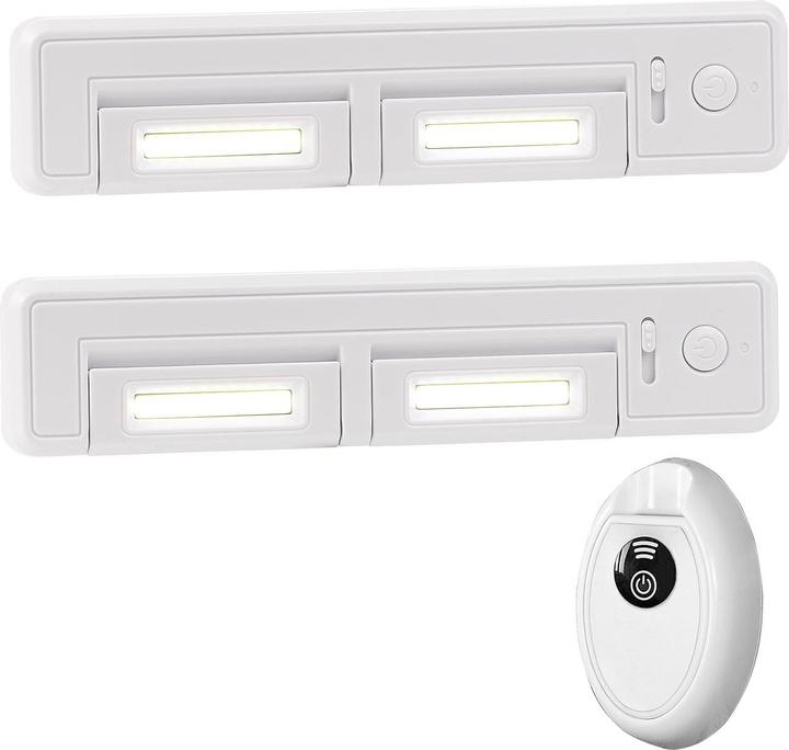 Produktbild Lunartec 2er-Set Schrank-Unterbau-Leuchten (80 lm)