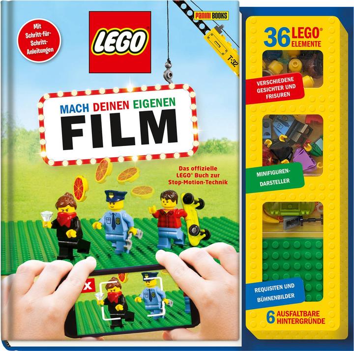 Produktbild Panini Mach deinen eigenen Film: Das offizielle LEGO Buch zur Stop-Motion-Technik (Deutsch, Caitlin Harpin)