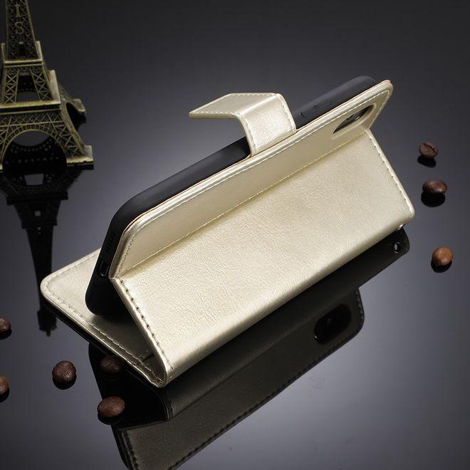 Actual product image MU Classic Crazy Horse III Leather Bookcover Series (vivo V21 5G)