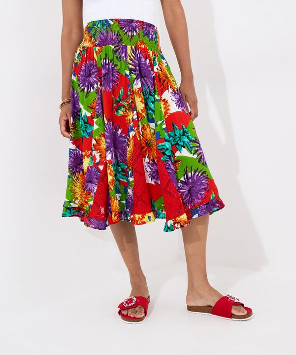 Produktbild Joe Browns Bright Floral Godet Panel Midi Skirt (10)